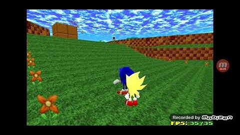 I accidentally pulled a glitch when I was playing srb2