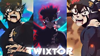 Asta Twixtor Clips For Editing - With/Without RSMB (Black Clover: Sword of the Wizard King)