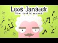 Capture de la vidéo Leoš Janáček – How Hard He Worked