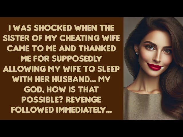 Outline Video I was shocked when the sister of my cheating wife came to me and thanked me for ...