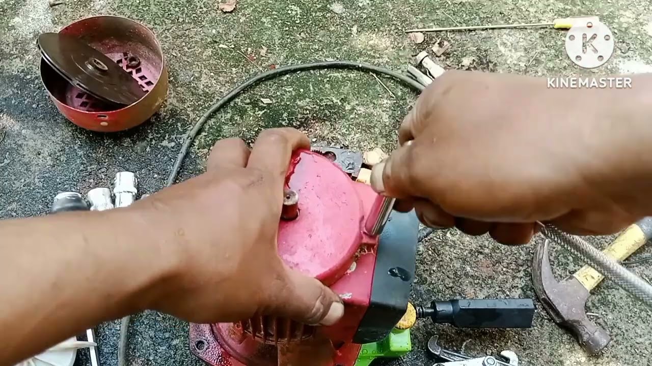 වතුර මෝටරය අපිම හදමු.Duminda kulasooriya.