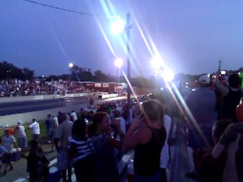 Jet Dragster at Texas Raceway in Kennedale, Texas - 2012 BHRA Nationals ...