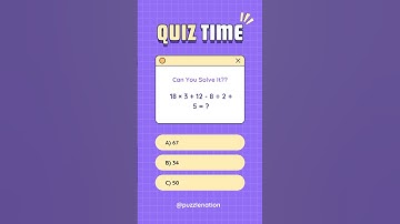 Can You Solve it?? #brainteasers #maths #logicalstation #quiz #viral