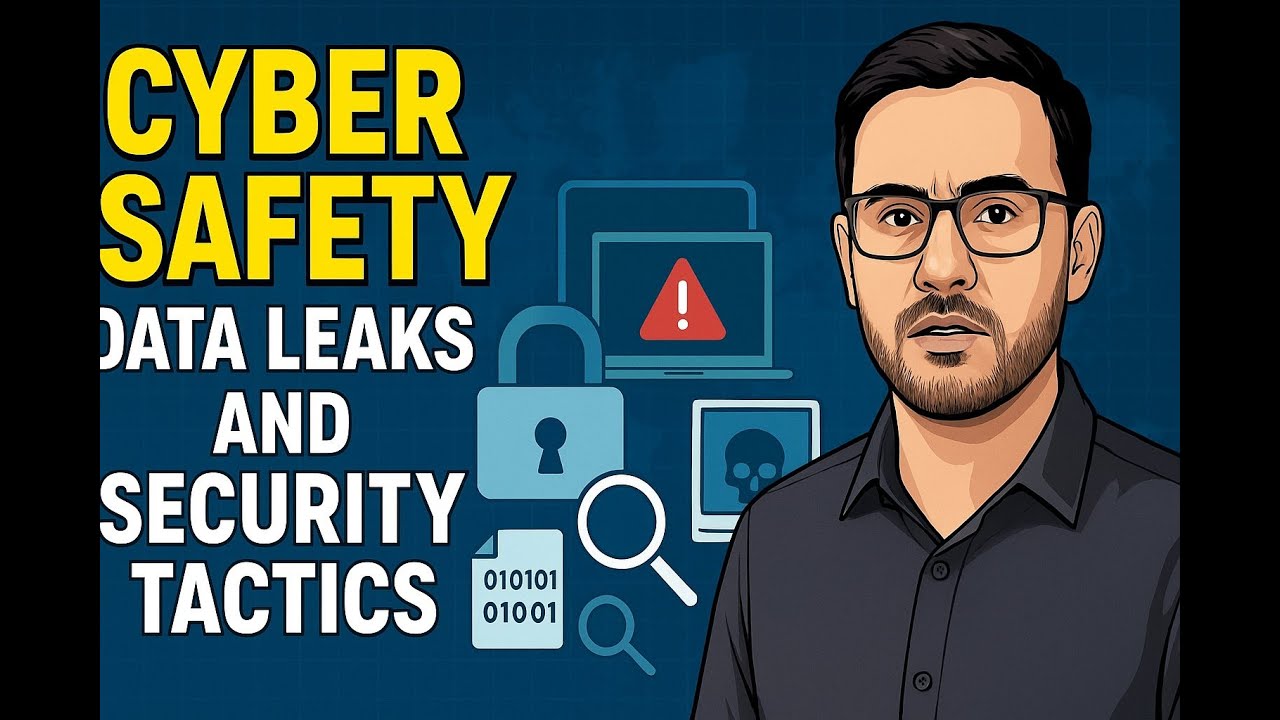 🔓Cyber Safety: Data Leaks and Security Tactics | आपकी डिजिटल दुनिया की चाबियाँ