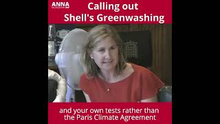 Anna McMorrin MP - Shell Greenwashing
