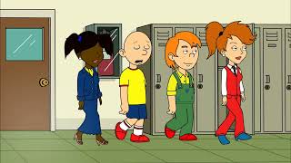 Caillou Misbehaves In A Fire Drill