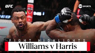 BRUTAL RIGHT HAND! 👊 | Kalinn Williams vs Carlston Harris | UFC Fight Night Highlights