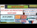 Free fixed matches for today 2020  ht/ft  correct scores FOOTBALL PREDICTION I FOOTBALL ANALYSIS