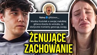 ODKLEJENI INFLUENCERZY PONIŻAJĄ KELNERKĘ ☠️