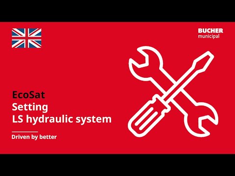 Bucher Municipal - Service Tutorials - EcoSat - Setting LS hydraulic system