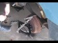 Brake drum puller pops stuck rear drum