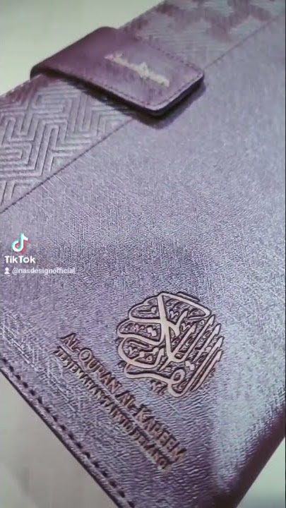 Al-Quran Al-Hafiz... cover designed by Nas Design...🥰🥰