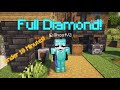 How To Get Full Diamond Armor And Tools Under 10 Minutes! (Bedrock/Java)