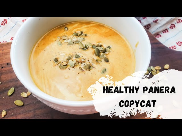 Cozy Autumn Squash Soup (Panera Copycat) • One Lovely Life