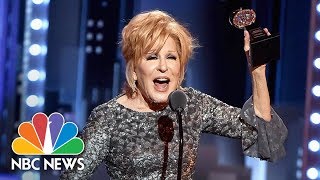 best tony awards acceptance speech moments nbc news