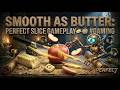 Smooth as Butter: Perfect Slice Gameplay 🧈🍎 #gaming