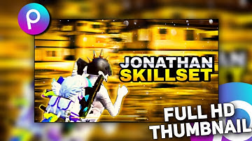 Make This Full HD Montage Thumbnail In PicsArt || How To Make Pubg Montage Thumbnail