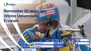 Biathlon Sprint Men 10km - Winter Universiade Erzurum 2011.❄️