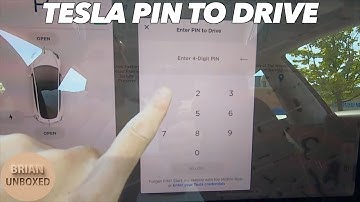How To Setup Pin To Drive - Tesla Model 3