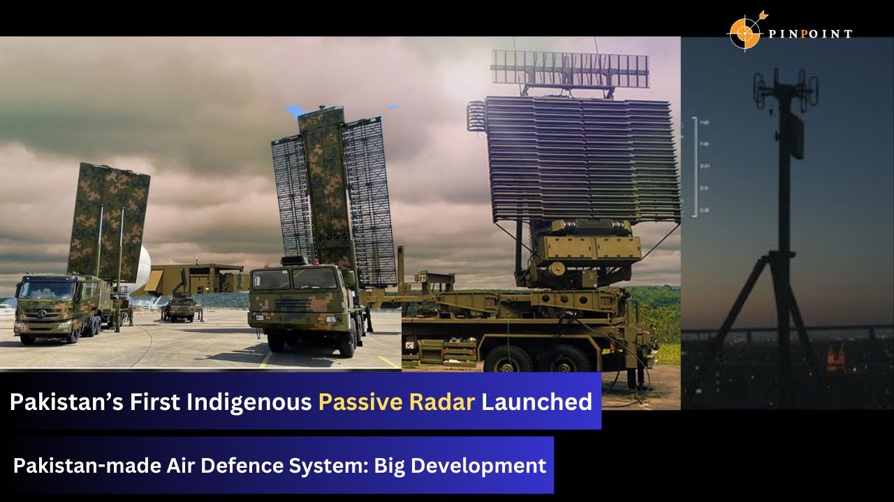 Pakistan’s First Indigenous Passive Radar Launched |Pak-made Air Defence System|| Pinpoint