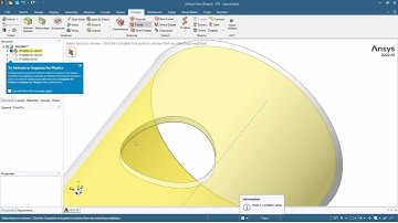 Extract Fluid Domain using ANSYS SpaceClaim