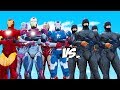 Iron Man Army VS RoboCop Army