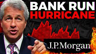JP Morgan CEO Screams Bank Runs &amp; Economic HURRICANE