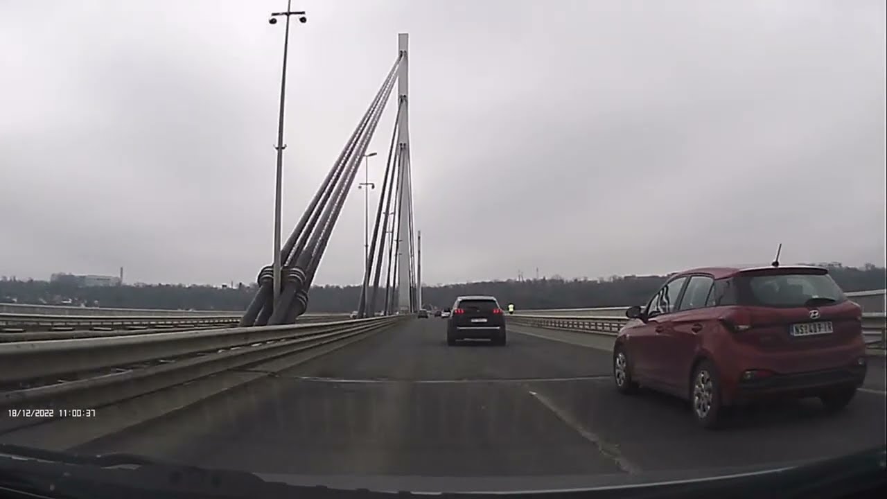 Vožnja od Novog Sada do Bijeljine 18.12.2022.