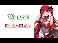 Houshou Marine ウィーアー We Are Kitadani Hiroshi Houshou Marine ウィーアー We Are Kitadani Hiroshi