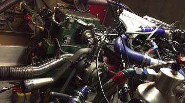 Ferrari V8 Group C Engine going to 9000rpm with boost