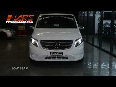 Mars Performance AMG Style LED DRL Sequential Indicator Headlights for Mercedes W447 Vito Valente