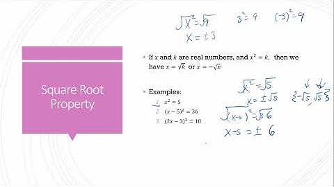 Intermediate Algebra Section 8.1 Part 1
