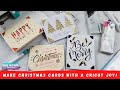 DIY Cricut Joy Christmas Cards