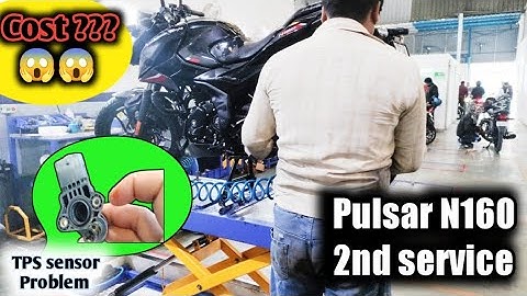 Pulsar N160 2nd service cost | Engine check light problem solved | Cost too high #pulsarn160 #n160