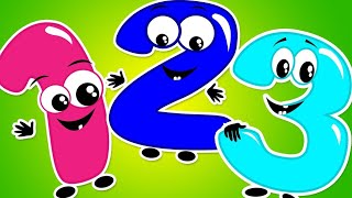 123 Song - Counting Song 🎵🌈-Number song
