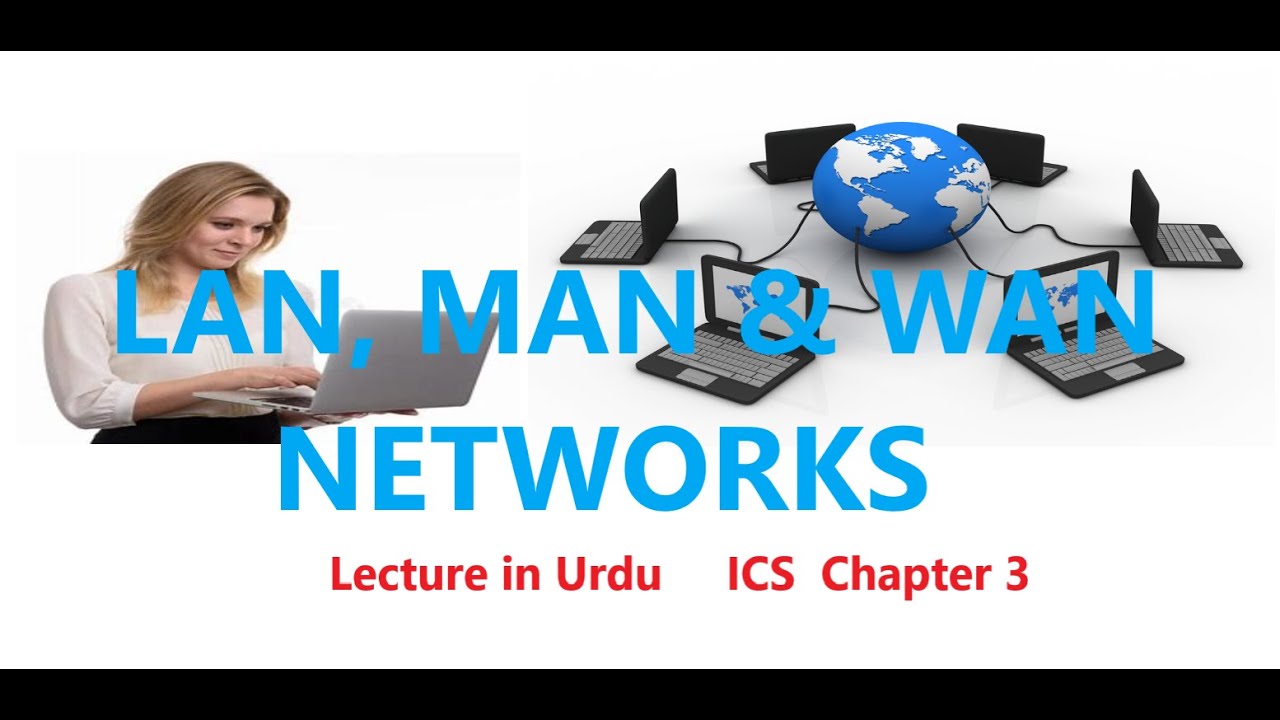 LAN, MAN & WAN Networks | ICS chapter 3 | Lecture in Urdu - YouTube