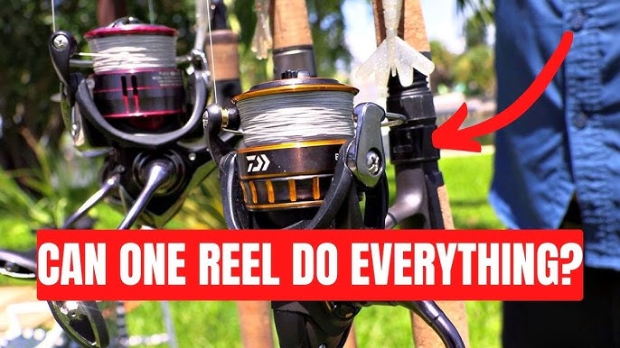 Daiwa SWEEPFIRE 4000-2B $25 Reel Overview on a STAR ROD 