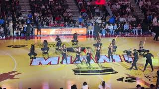 Miami Heat Dancers Perform Burlesque Choreography by Casey Rosenberg
