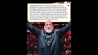 Mark Coleman and his daughters get invited to UFC 300 after Max Holloways request