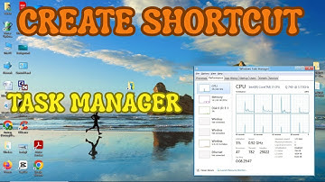 How to Create Task Manager Shortcut on Windows 10 Desktop