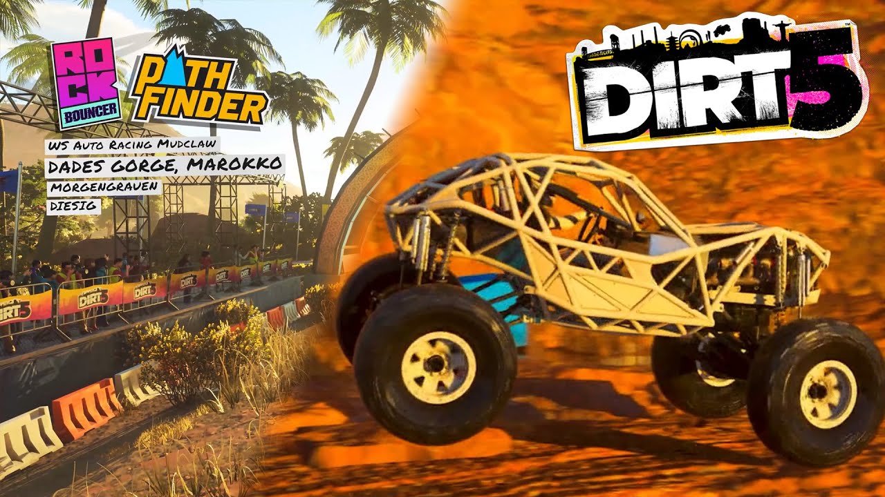 DIRT 5 Karriere 12 Rock Bouncer, Pathfinder, Dades Marokko