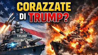 Trump vuole nuove corazzate: nostalgia, ego e un’idea pericolosa per la Marina USA