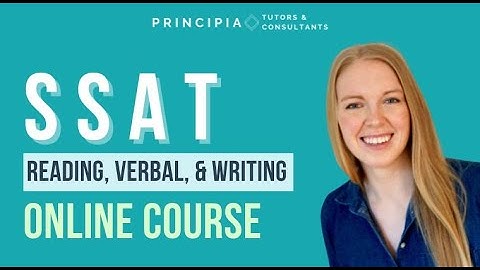 Try THIS to Prep for the SSAT: Introducing Our Reading, Verbal, and Writing Online Course!