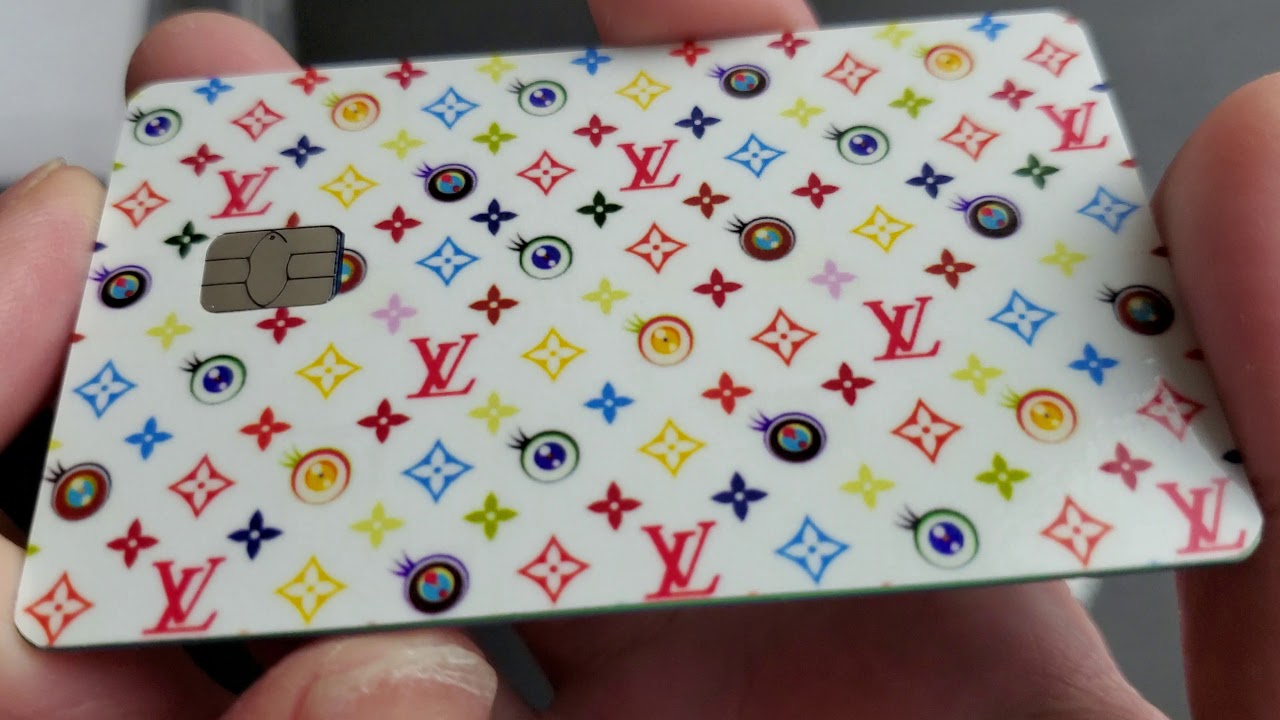 Louis Vuitton Credit Card Custom Skins Review - YouTube