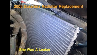 2005 Chevy Silverado 2500Hd 6.6 Duramax Radiator ,Belt And Pulleys Replacement