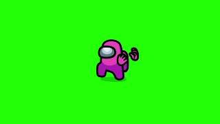 Among Us Style Green Screen || Crewmate Animation Clip || Chroma Key || Content For Creators