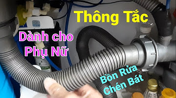 Cách Thông Tắc Bồn Rửa Chén Bát Đơn Giản Nhất | How to Unclog a Kitchen Sink