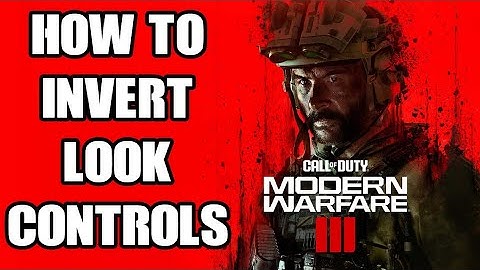 COD MW3 Modern Warfare 3 Beta How To Invert Vertical Y Axis Thumbstick Controls PlayStation & Xbox