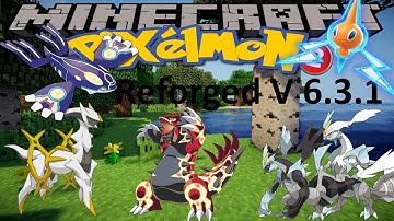 PIXELMON REFORGED UPDATE 6.3.1 - MINECRAFT 1.12.2 (MOD SHOWCASE)