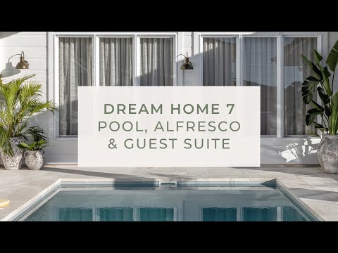 Pool, Alfresco and Guest Suite  |  Episode 2  |  Dream Home 7 Reveal  |  New Coastal Farmhouse